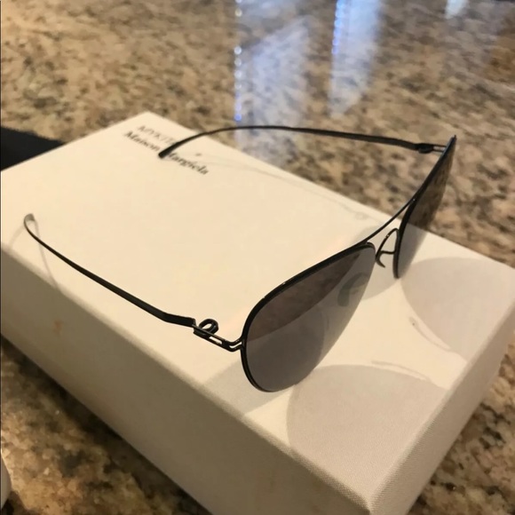 Maison Margiela x Mykita sunglasses shade aviator cat eye glasses - Picture 3 of 5